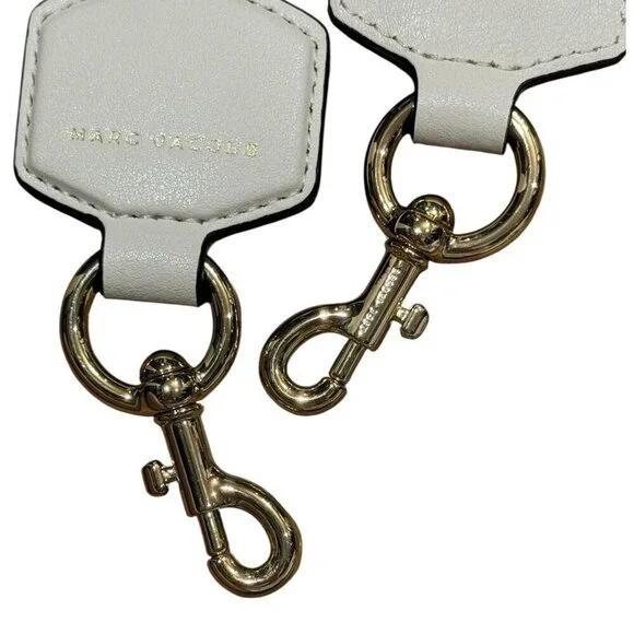 Marc Jacobs Purse The J Marc Shoulder Crossbody Bag Black Beige Cream Gold OS - Picture 13 of 16